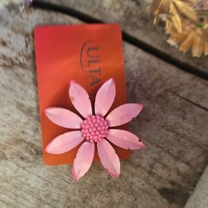 Pink Flower Brooch